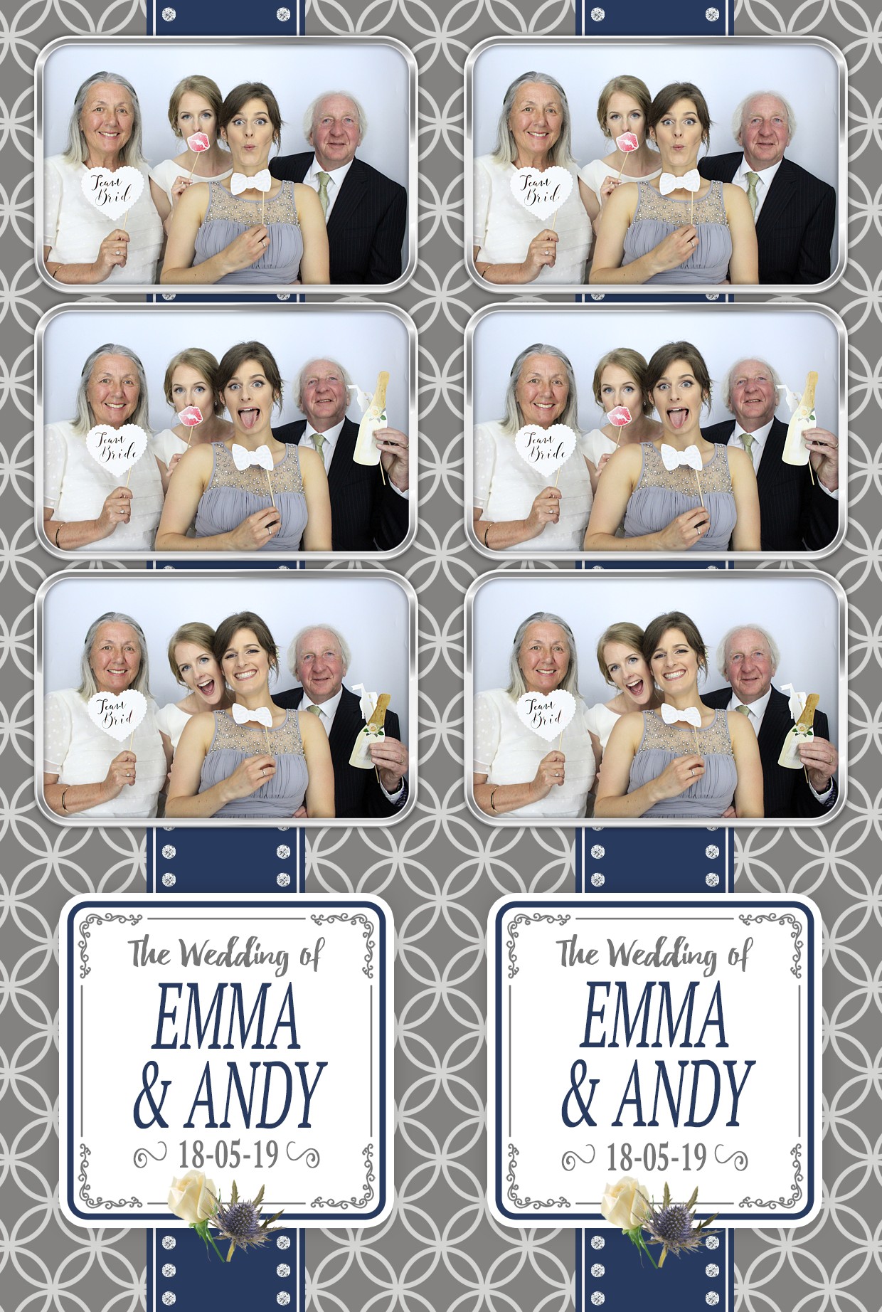 Andy and Emma's Wedding | View more photos from the event at gallery.myphotoboothexperience.co.uk/u/MyPhotoBoothExperienceLtd/Andy-and-Emmas-Wedding